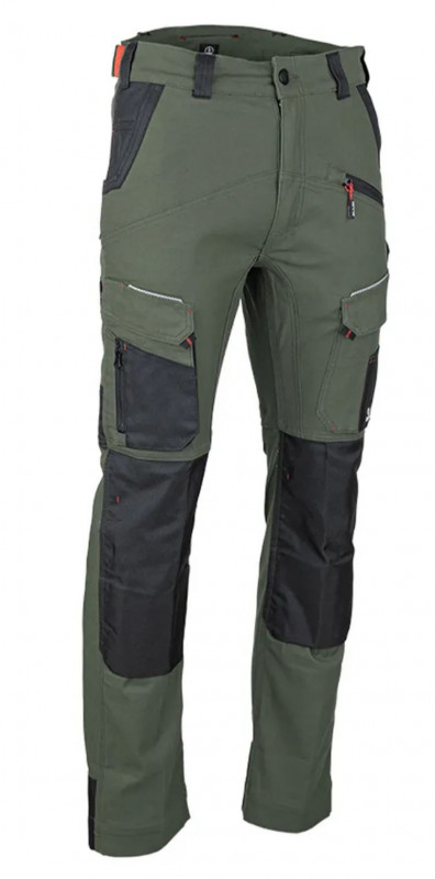 Pantalon renforcé stretch multipoches avec poches